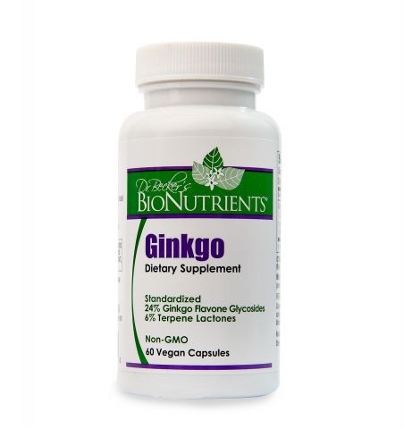 Ginkgo, 120mg, 60 Capsules